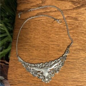 Longhorn Western Cowboy Necklace